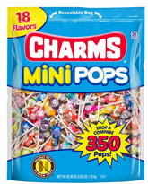 Charms Mini Pops Assorted Flavors (350 Pops) at UsaCandyWholesale.Com